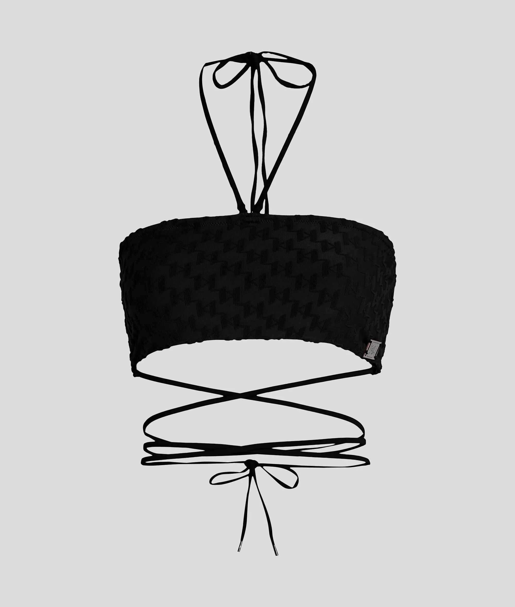 Karl Lagerfeld Monogram Bandeau in Black