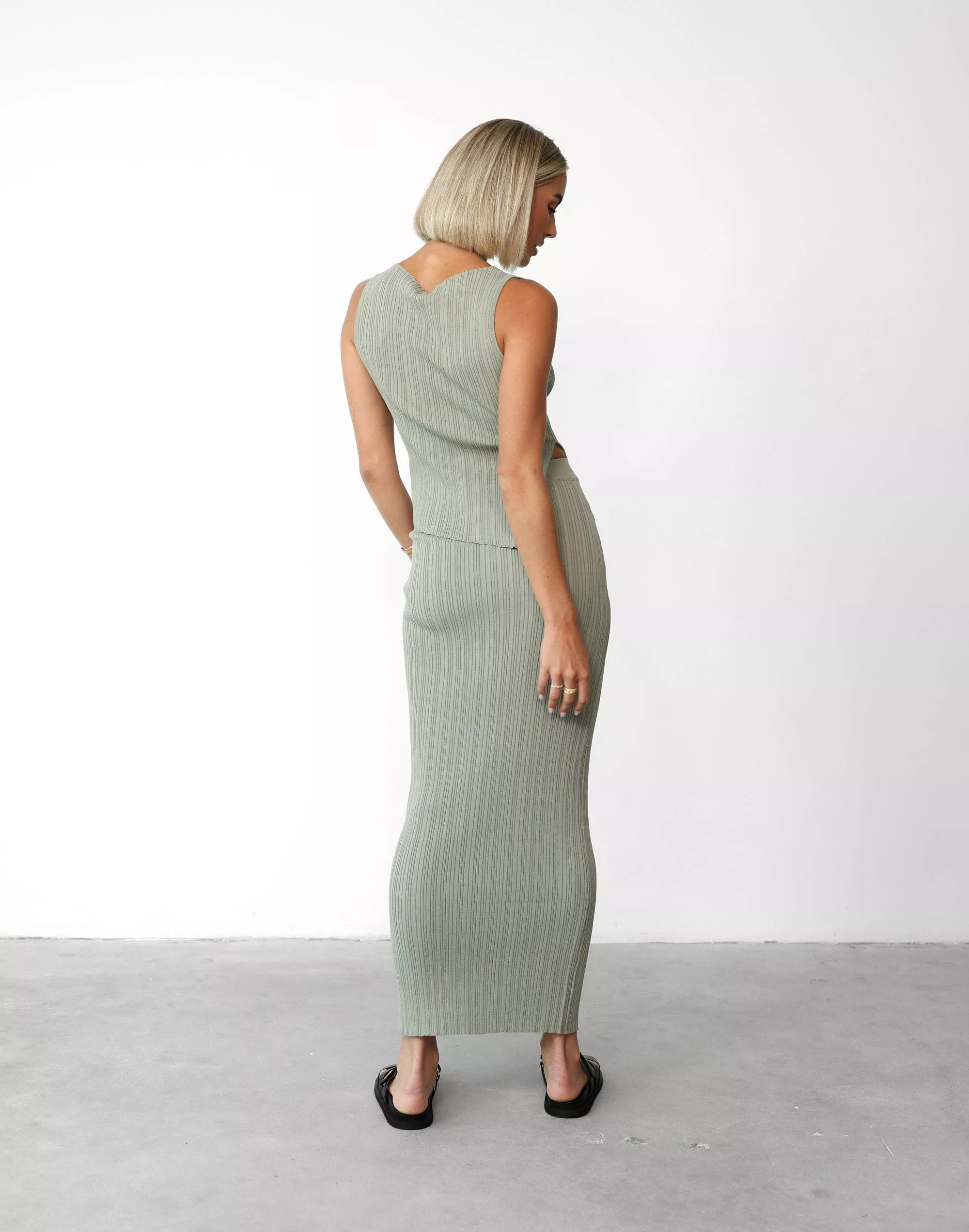 Kienna Maxi Skirt, Willow color - Buy Now for a Trendy Look!