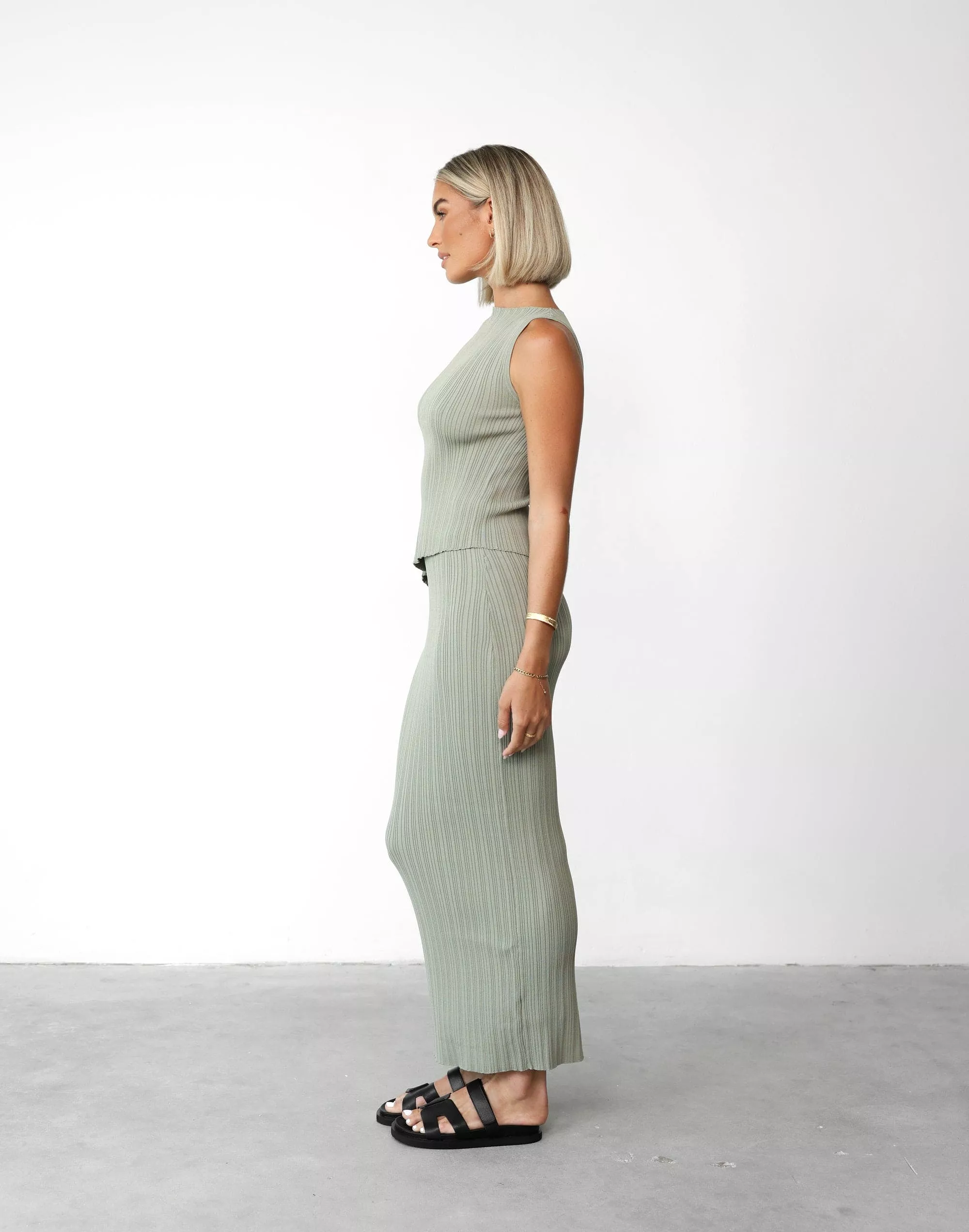 Kienna Maxi Skirt, Willow color - Buy Now for a Trendy Look!