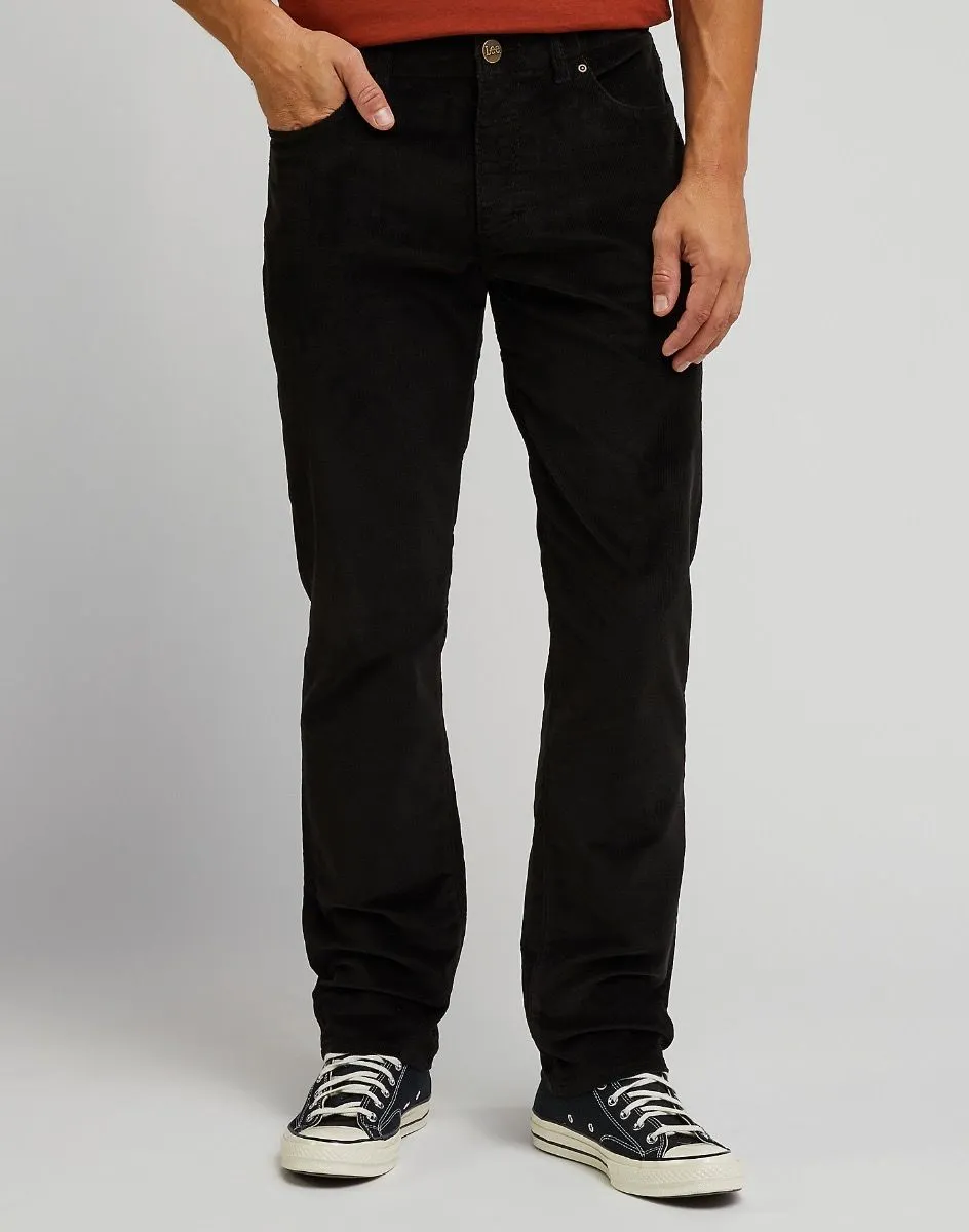 Lee Extreme Motion Black Corduroy Jeans