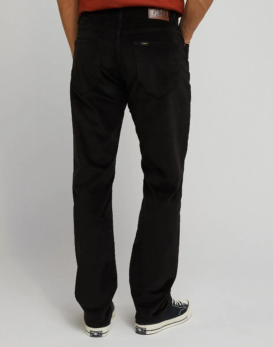 Lee Extreme Motion Black Corduroy Jeans