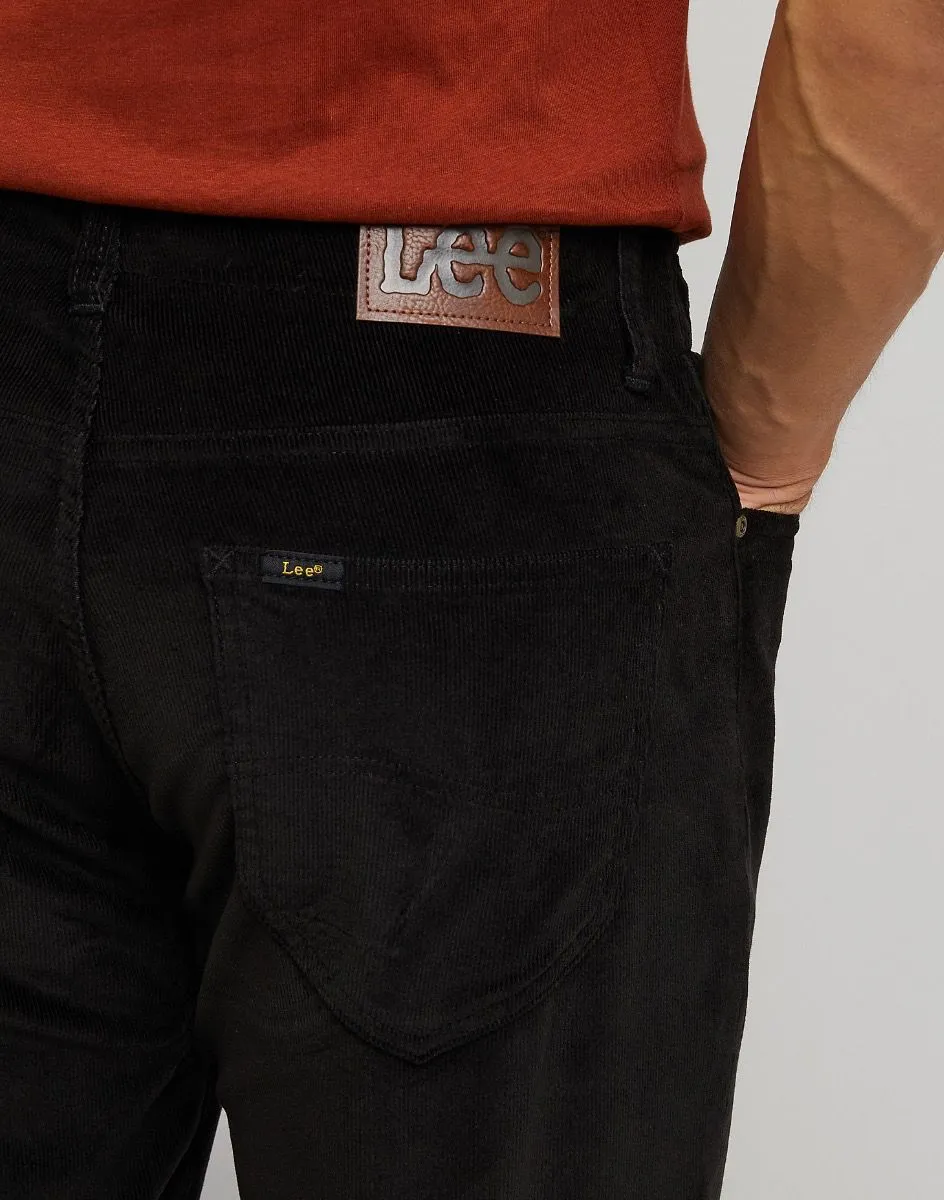 Lee Extreme Motion Black Corduroy Jeans