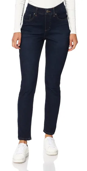 Darkest Night Ladies Extreme Motion Skinny Comfort Stretch Jeans by Lee