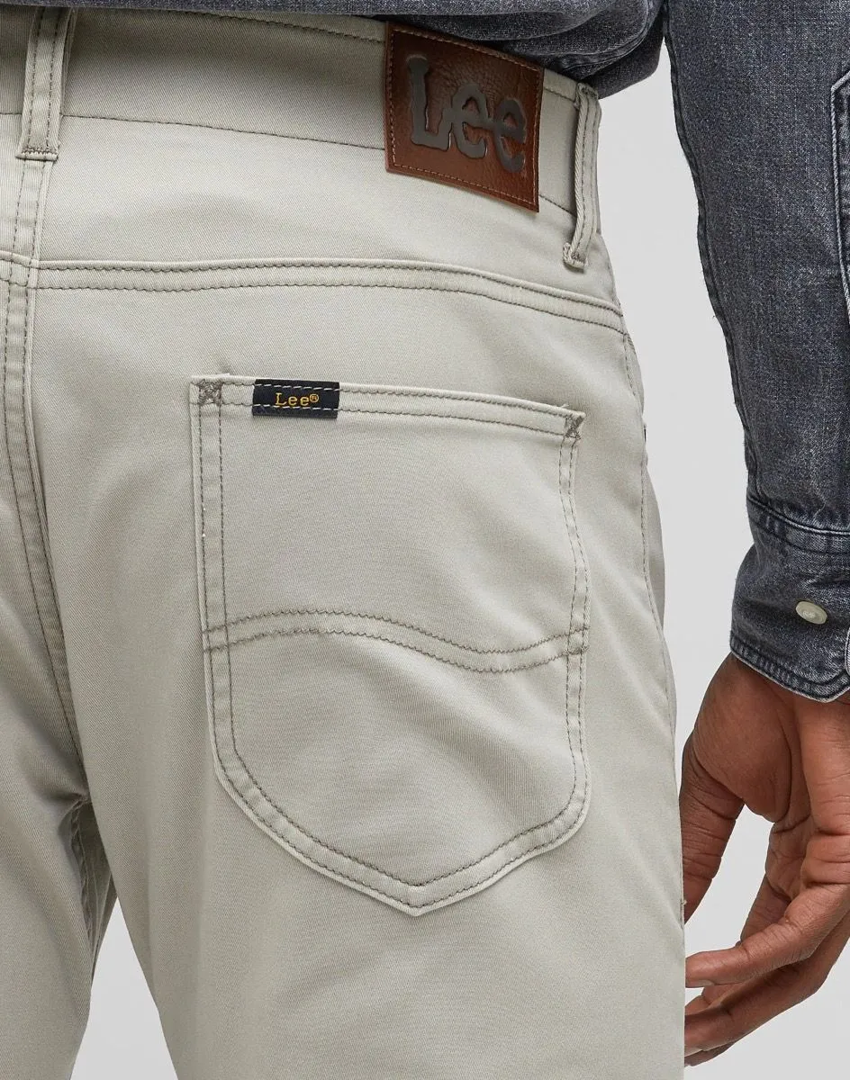 Lee Slim Stretch Jeans in MVP Mushroom