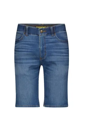 Lee Blue Rooster Denim Shorts with Extreme Motion Stretch