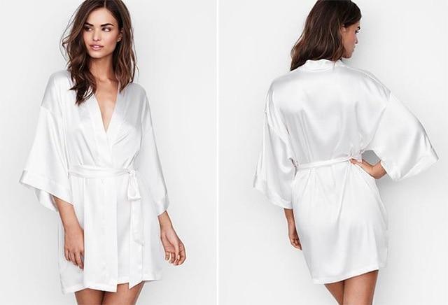 Lightweight Kimono-style Summer Robe Pajamas