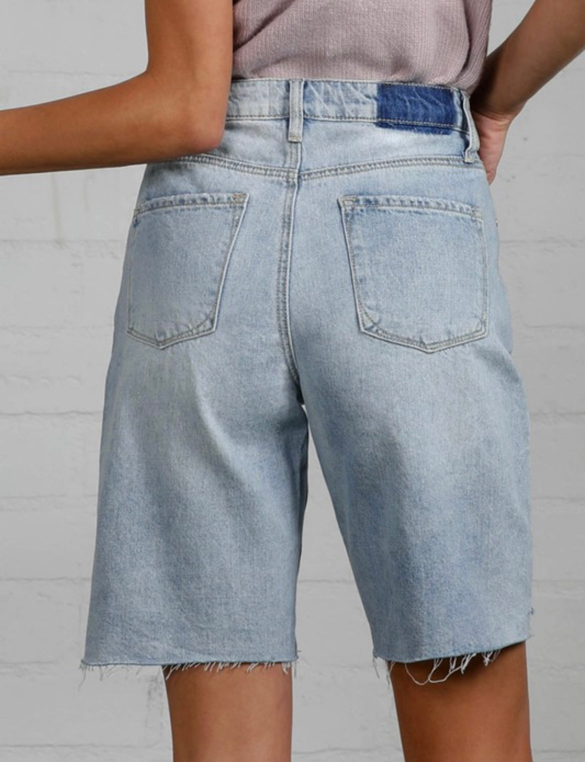 Lindsay Denim Bermuda Shorts - Buy Online now