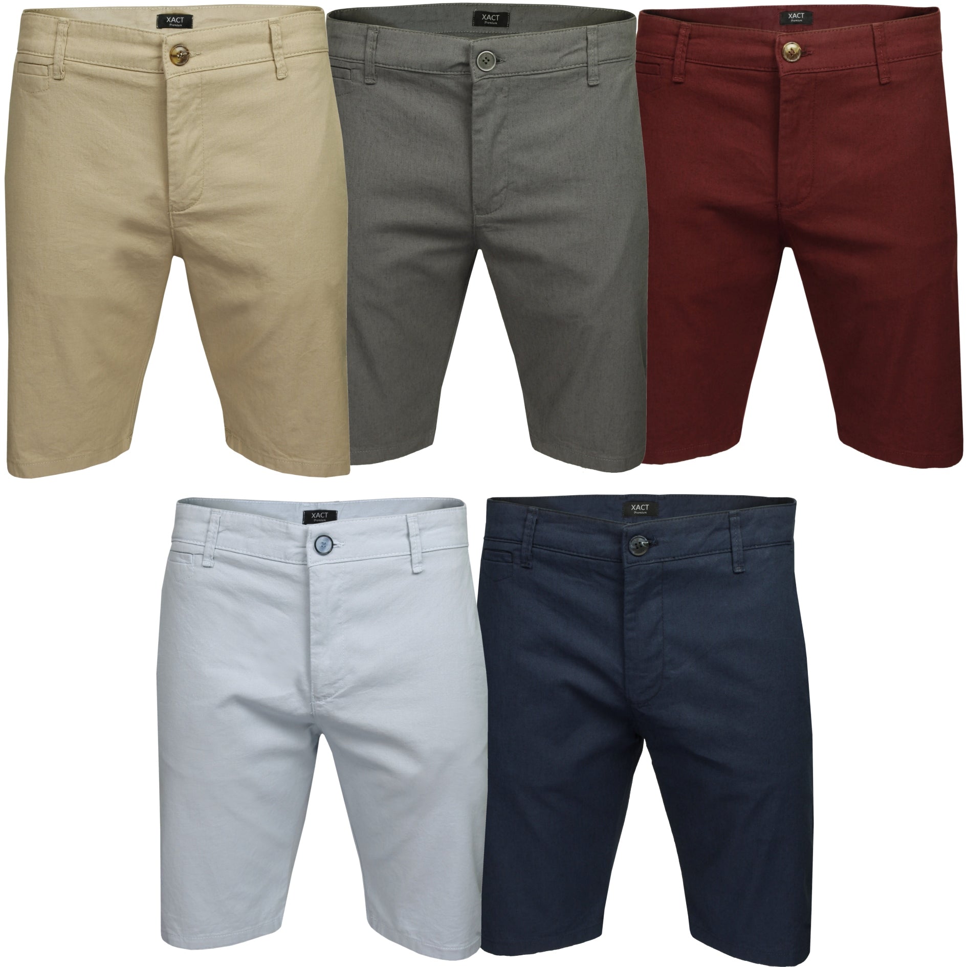 Linen Blend Chino Short