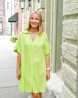 Linen Shirt Dress for Island Style Living