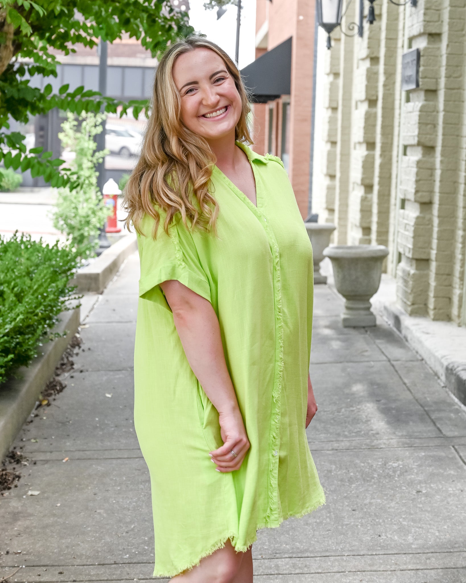 Linen Shirt Dress for Island Style Living