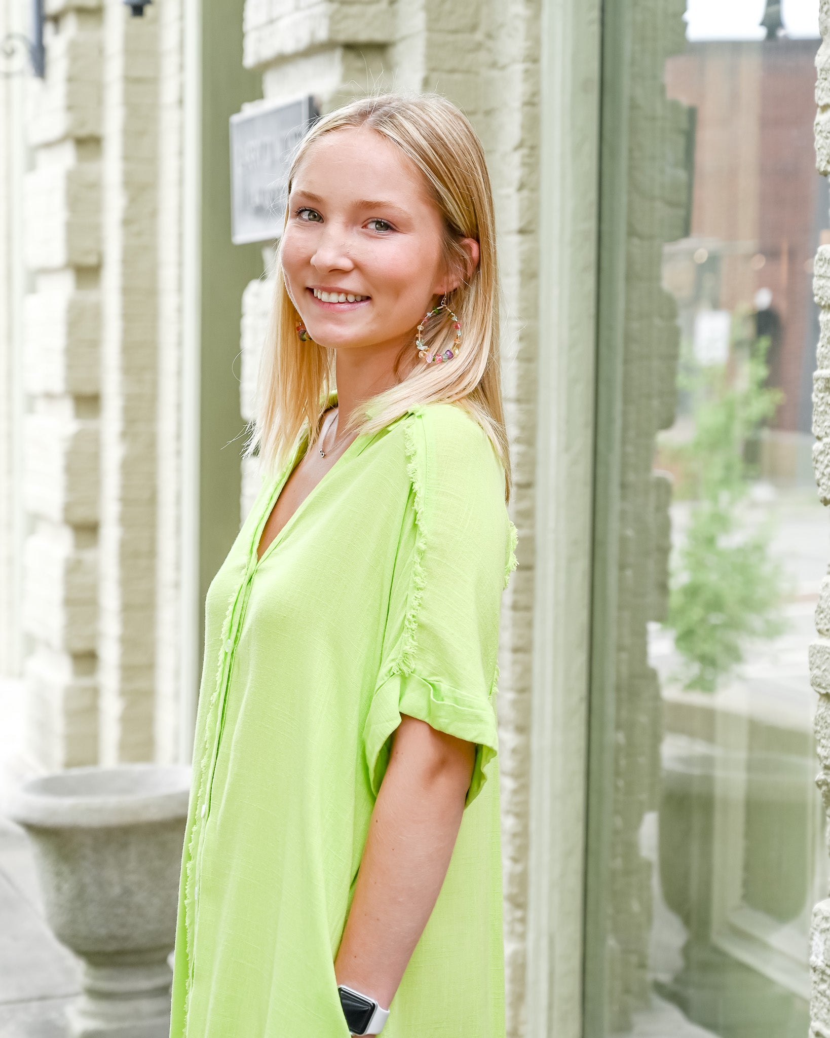 Linen Shirt Dress for Island Style Living