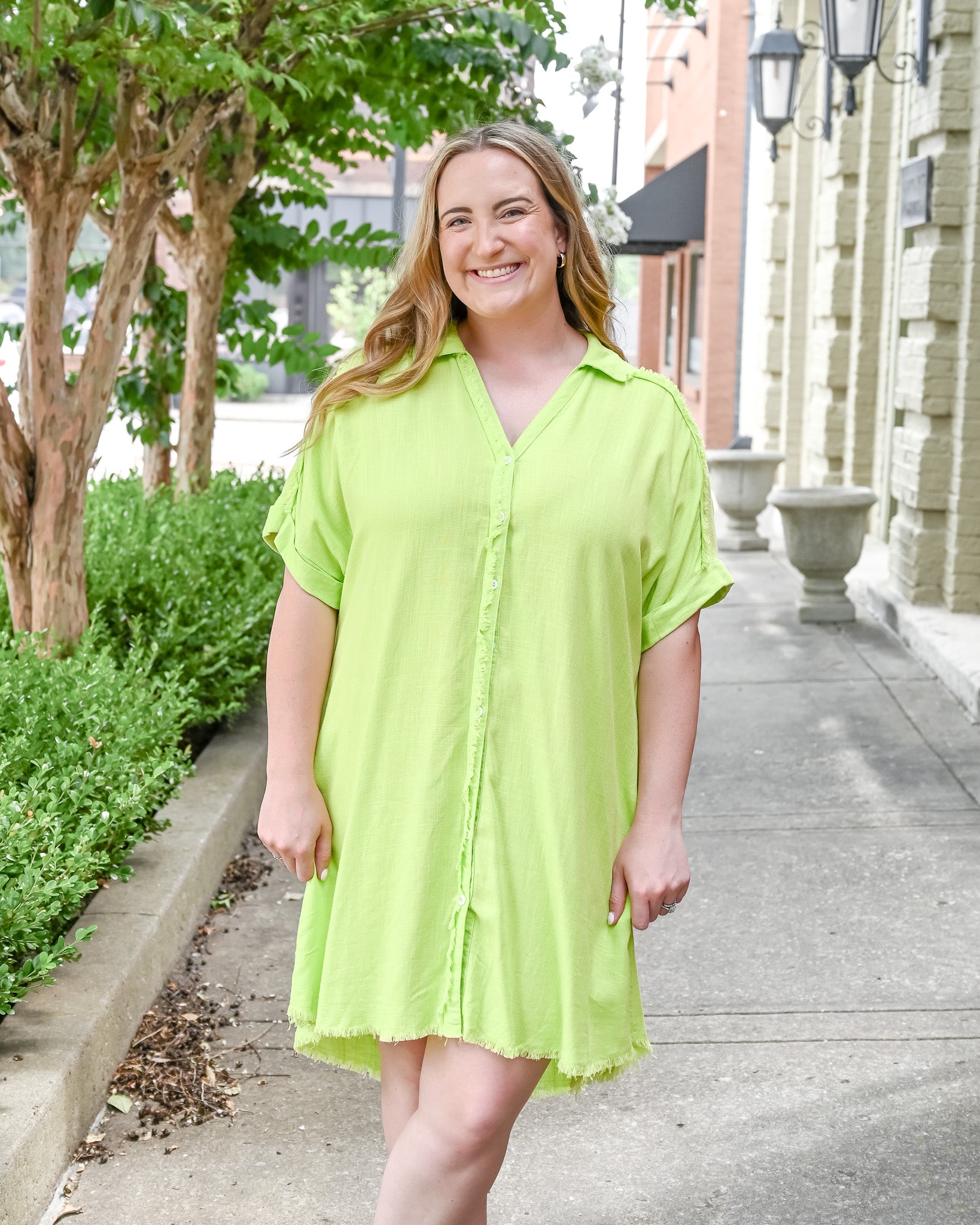 Linen Shirt Dress for Island Style Living