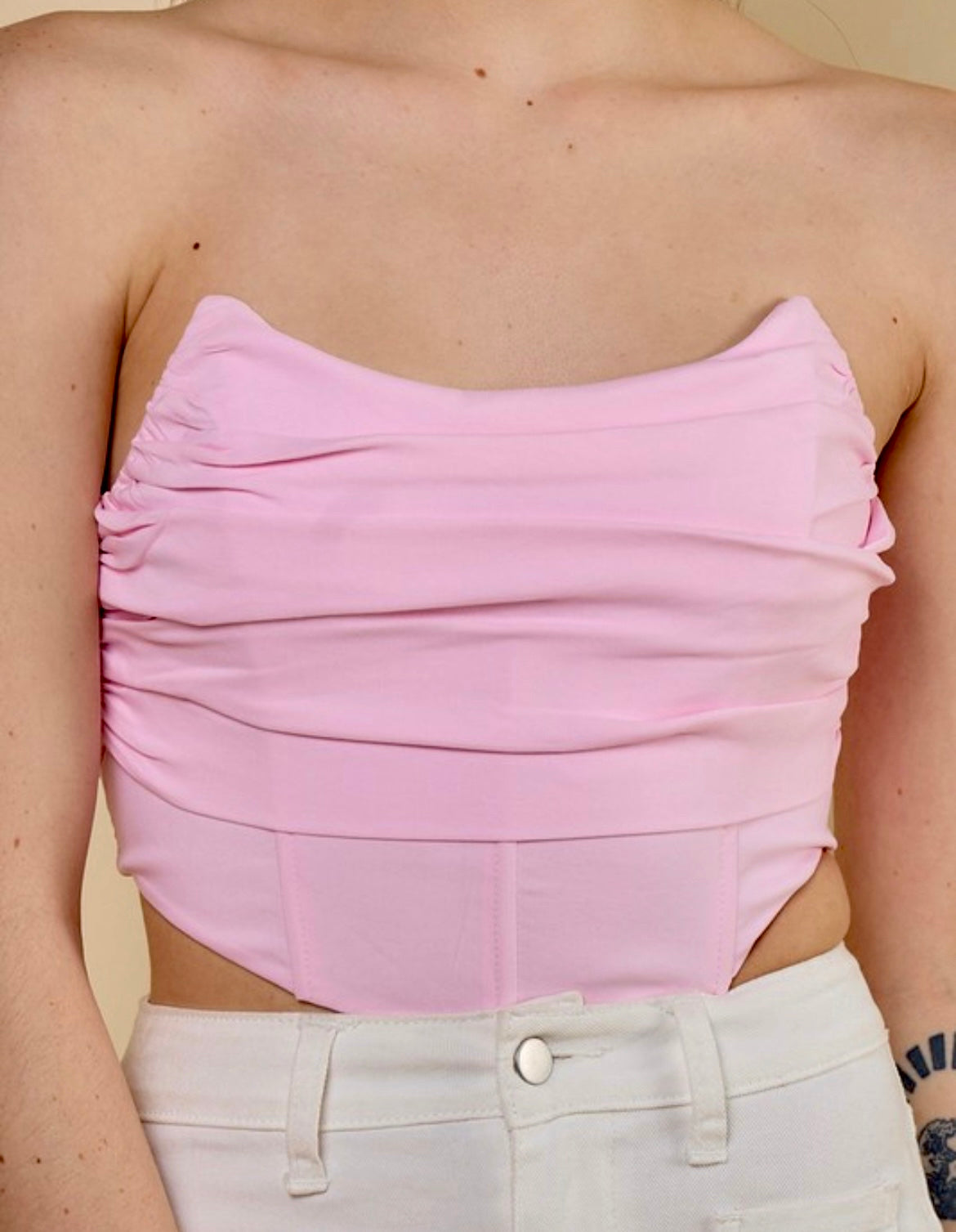 Lola Bustier Crop Top