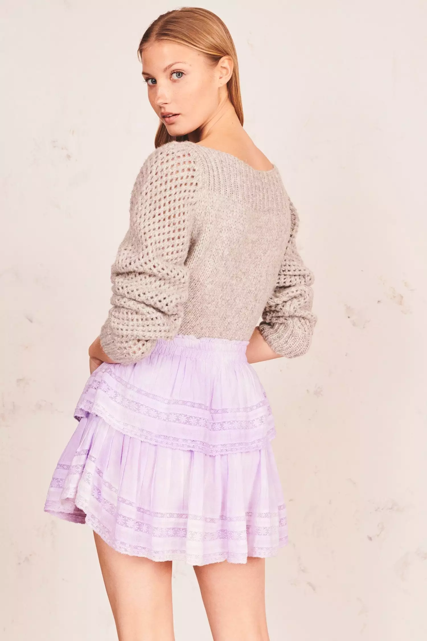 LoveShackFancy Ruffle Mini Skirt - Best Price & Fast Shipping