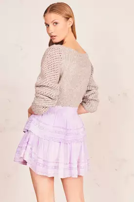 LoveShackFancy Ruffle Mini Skirt - Best Price & Fast Shipping