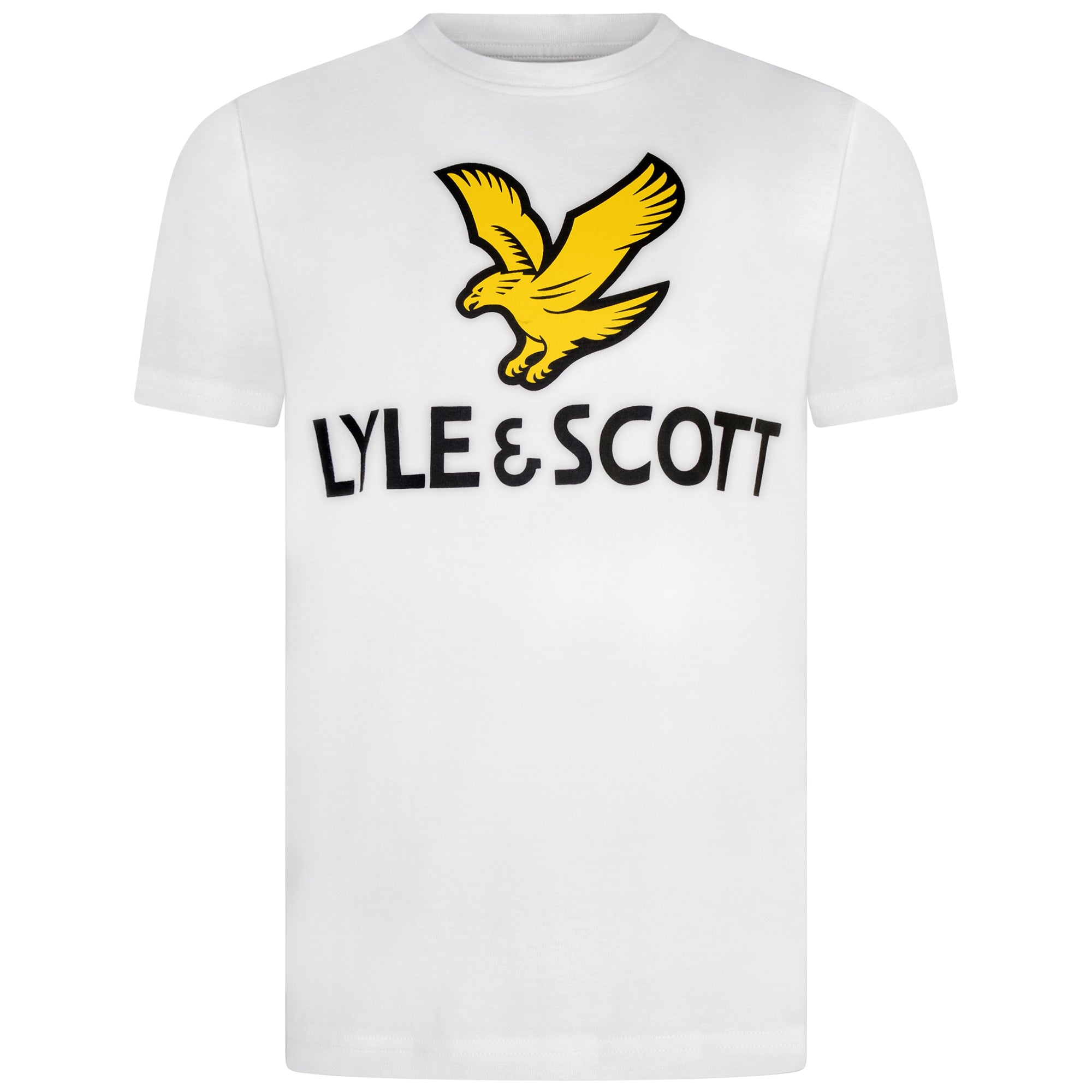 Lyle & Scott Boys T-Shirt - Short Sleeved with Eagle Logo