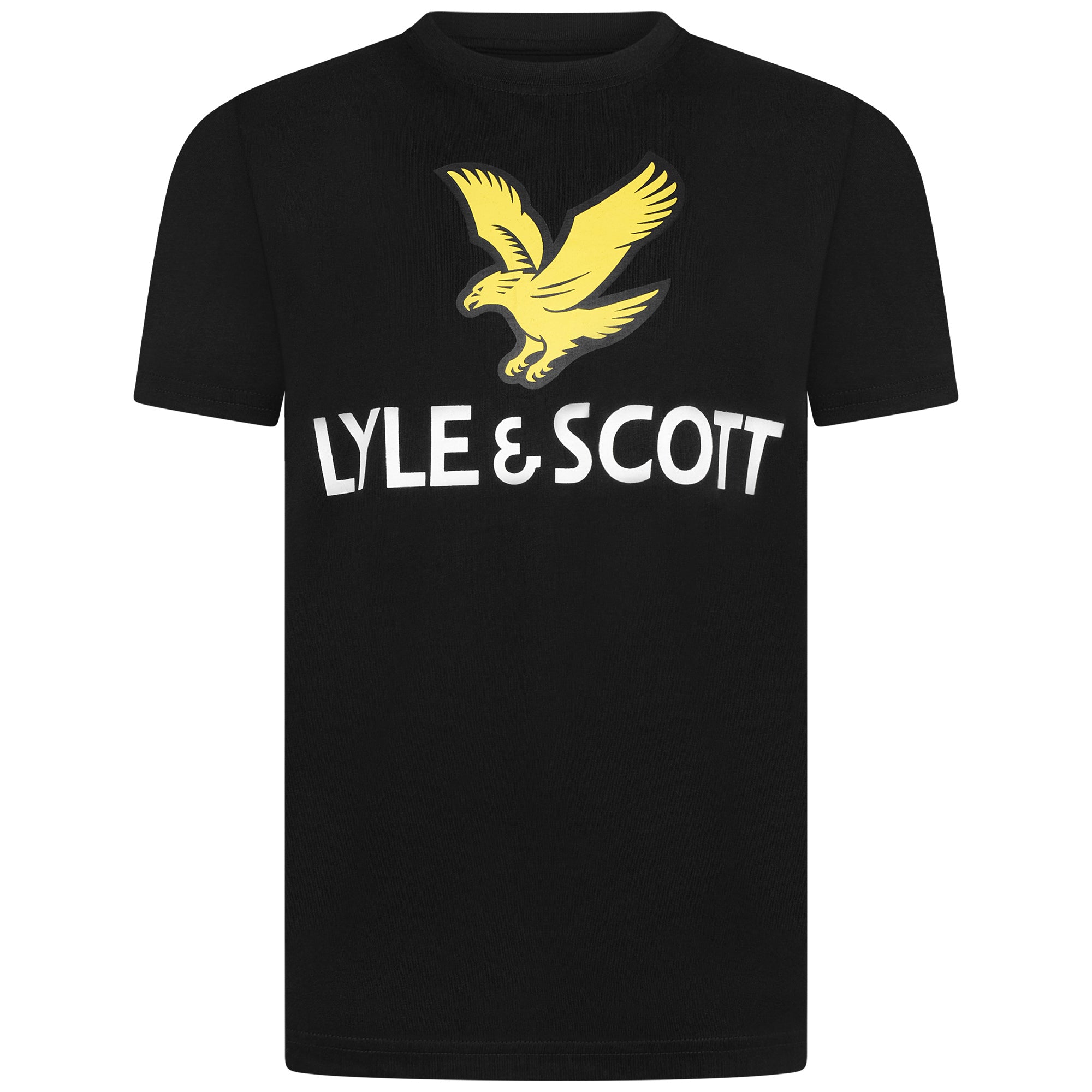 Lyle & Scott Boys T-Shirt - Short Sleeved with Eagle Logo