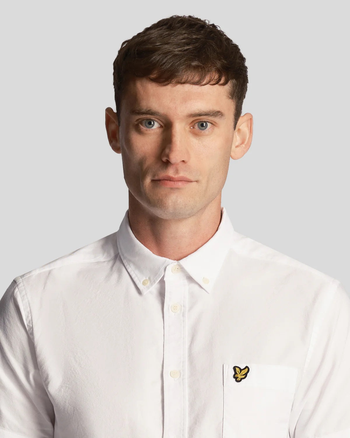 Lyle & Scott Men's Oxford Shirt - Short Sleeve