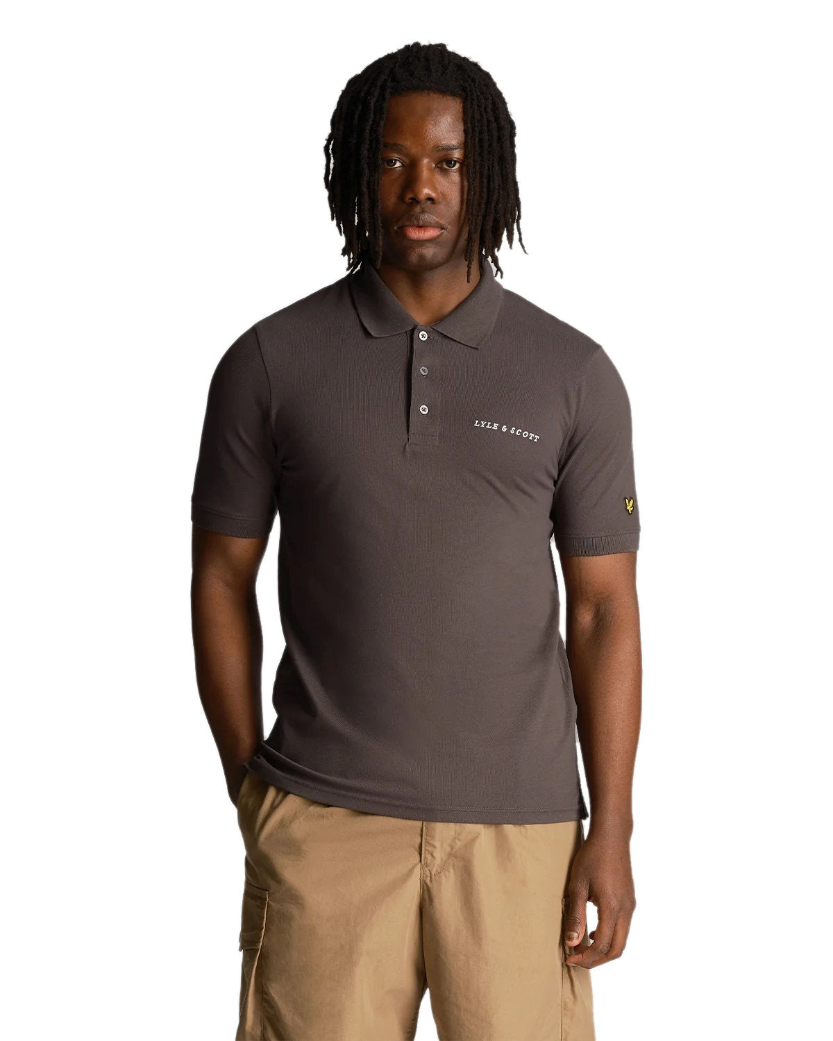 Lyle & Scott Men's Polo Shirt with Embroidery.