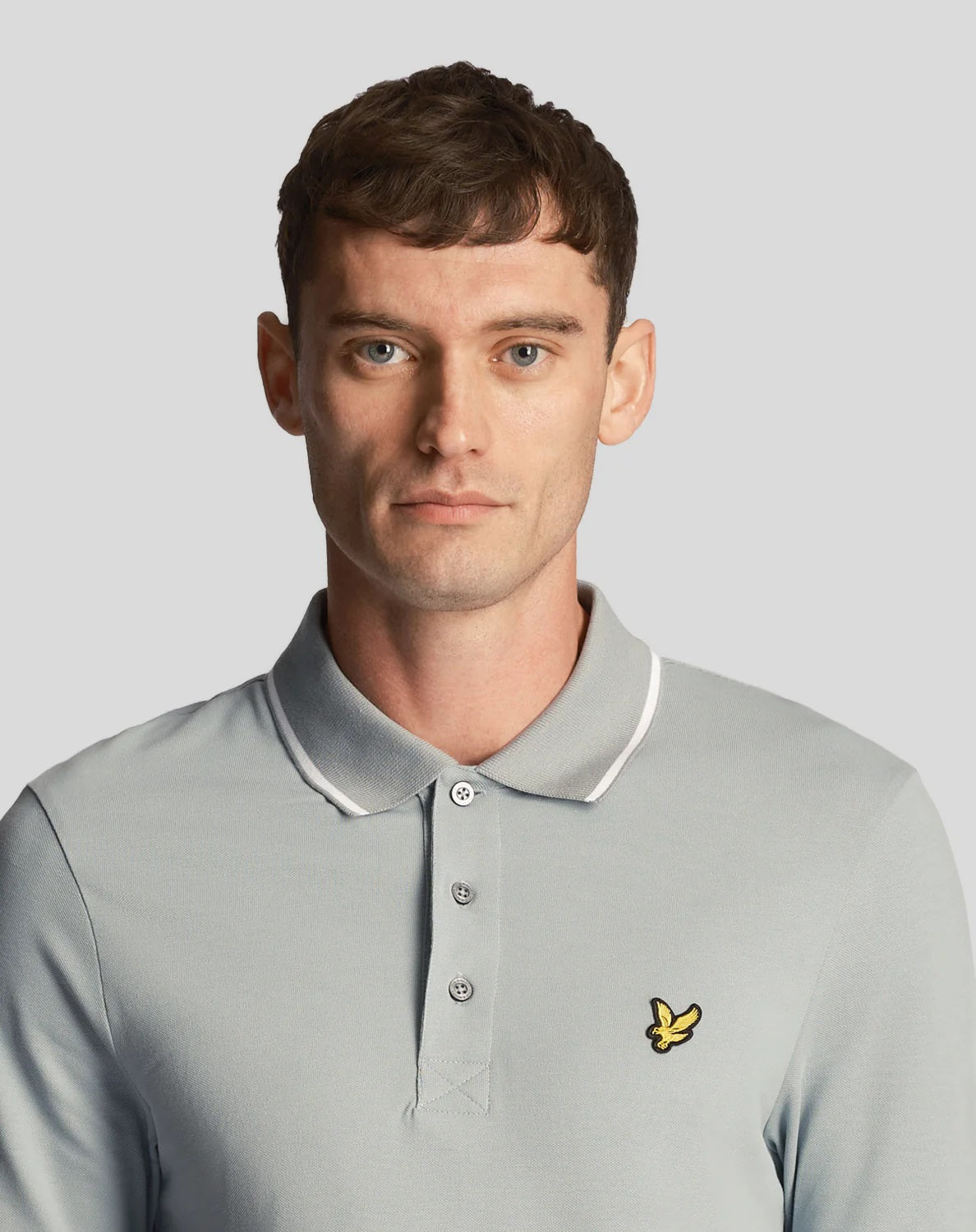 Lyle & Scott Men's Polo Shirt with Tipped Design