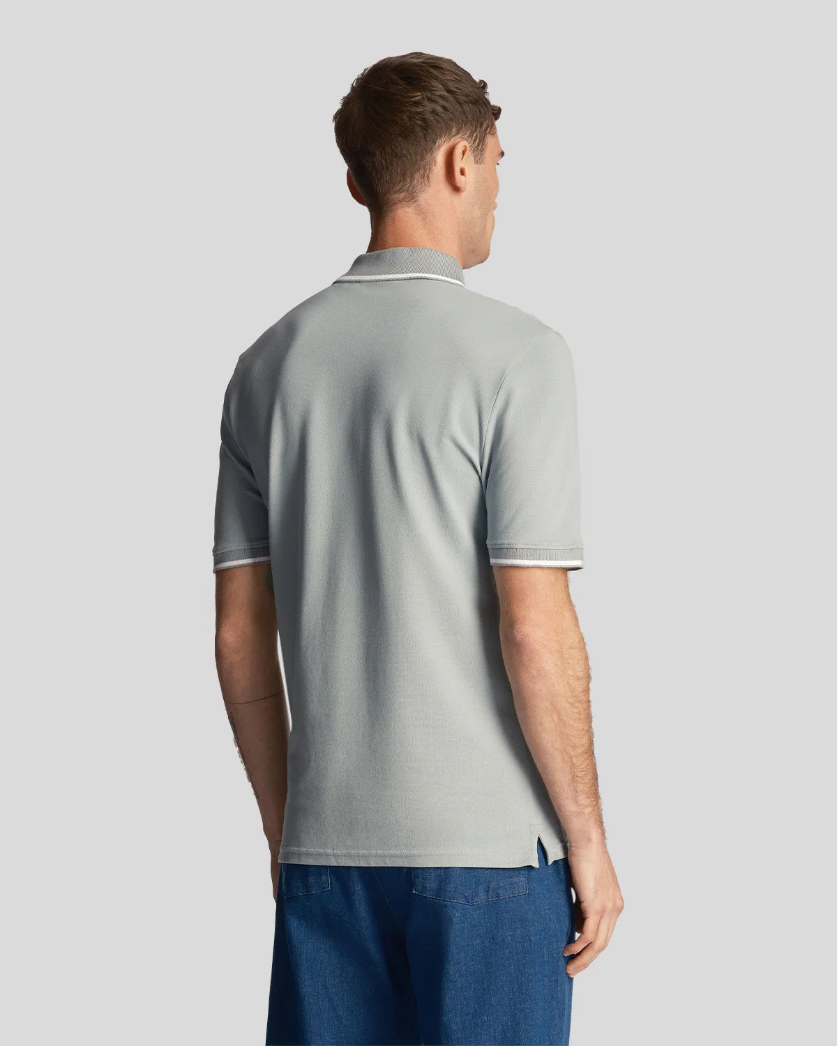 Lyle & Scott Men's Polo Shirt with Tipped Design