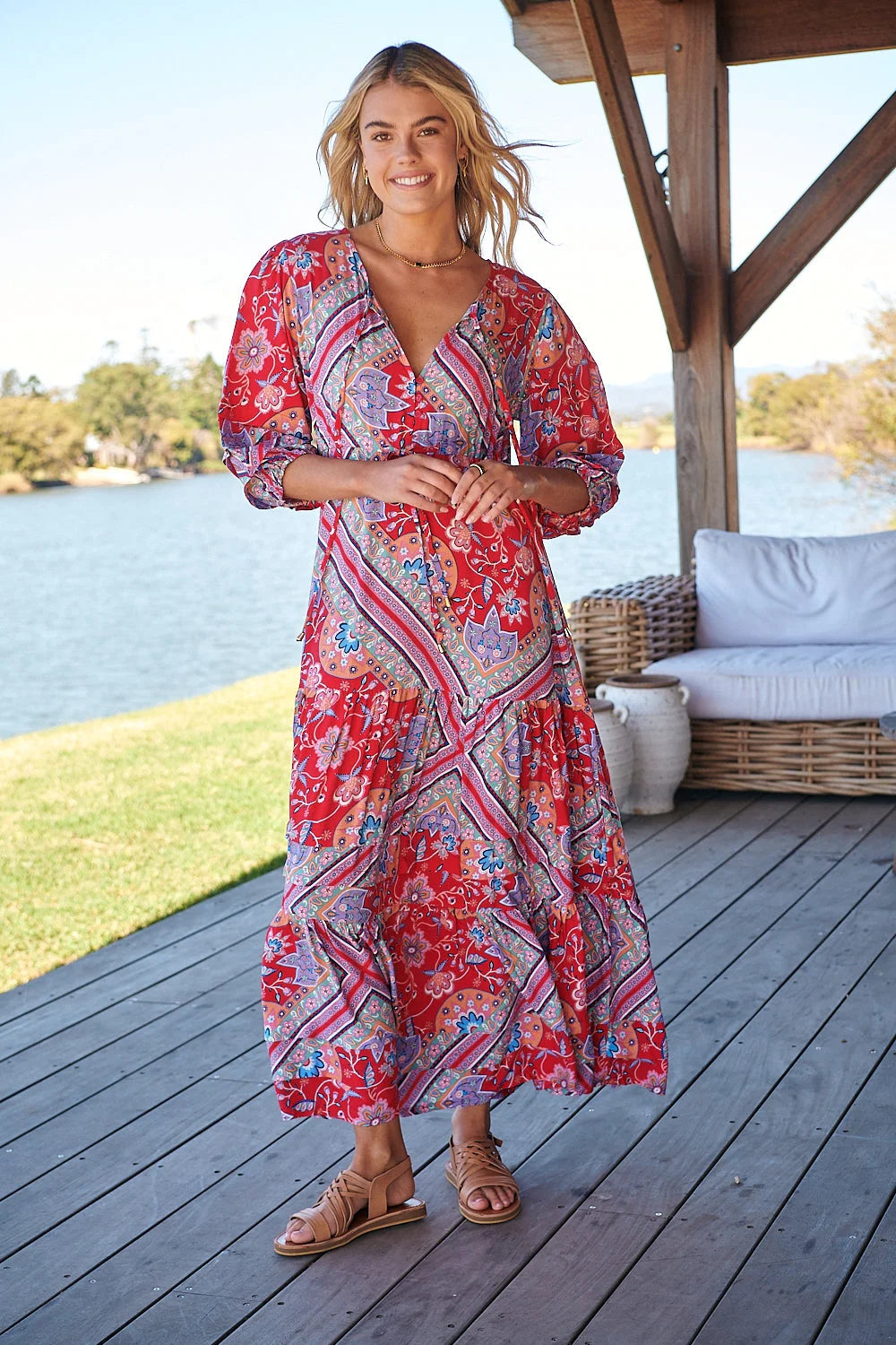 Mariana Maxi Dress - Rosalee Collection