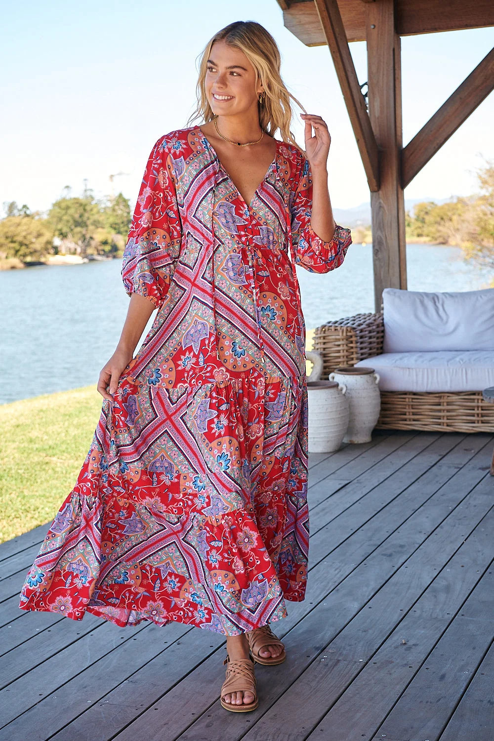 Mariana Maxi Dress - Rosalee Collection