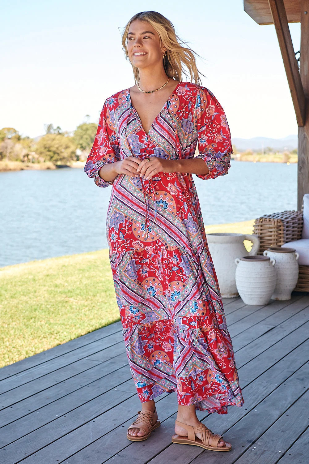 Mariana Maxi Dress - Rosalee Collection