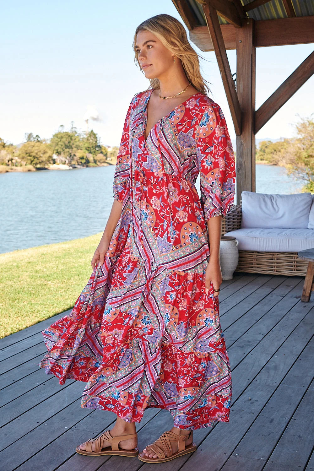 Mariana Maxi Dress - Rosalee Collection