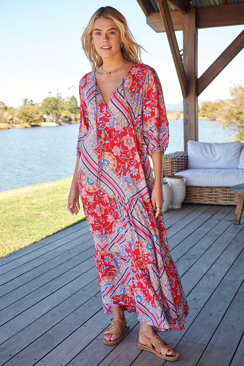 Mariana Maxi Dress - Rosalee Collection