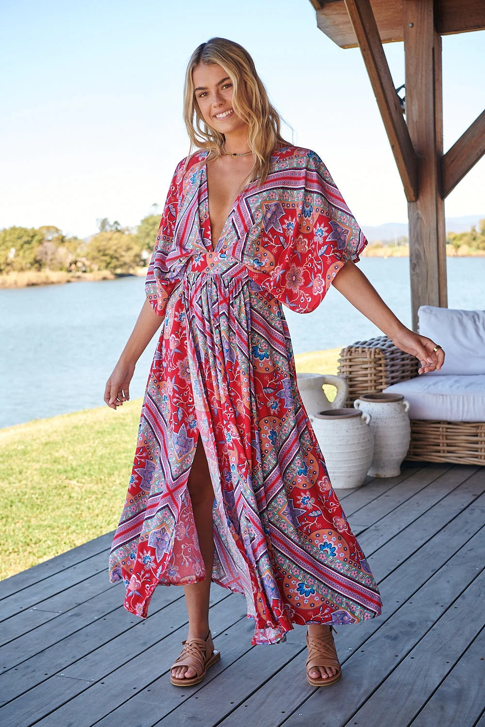 Maxi Dress from Rosalee Collection - Fields Design