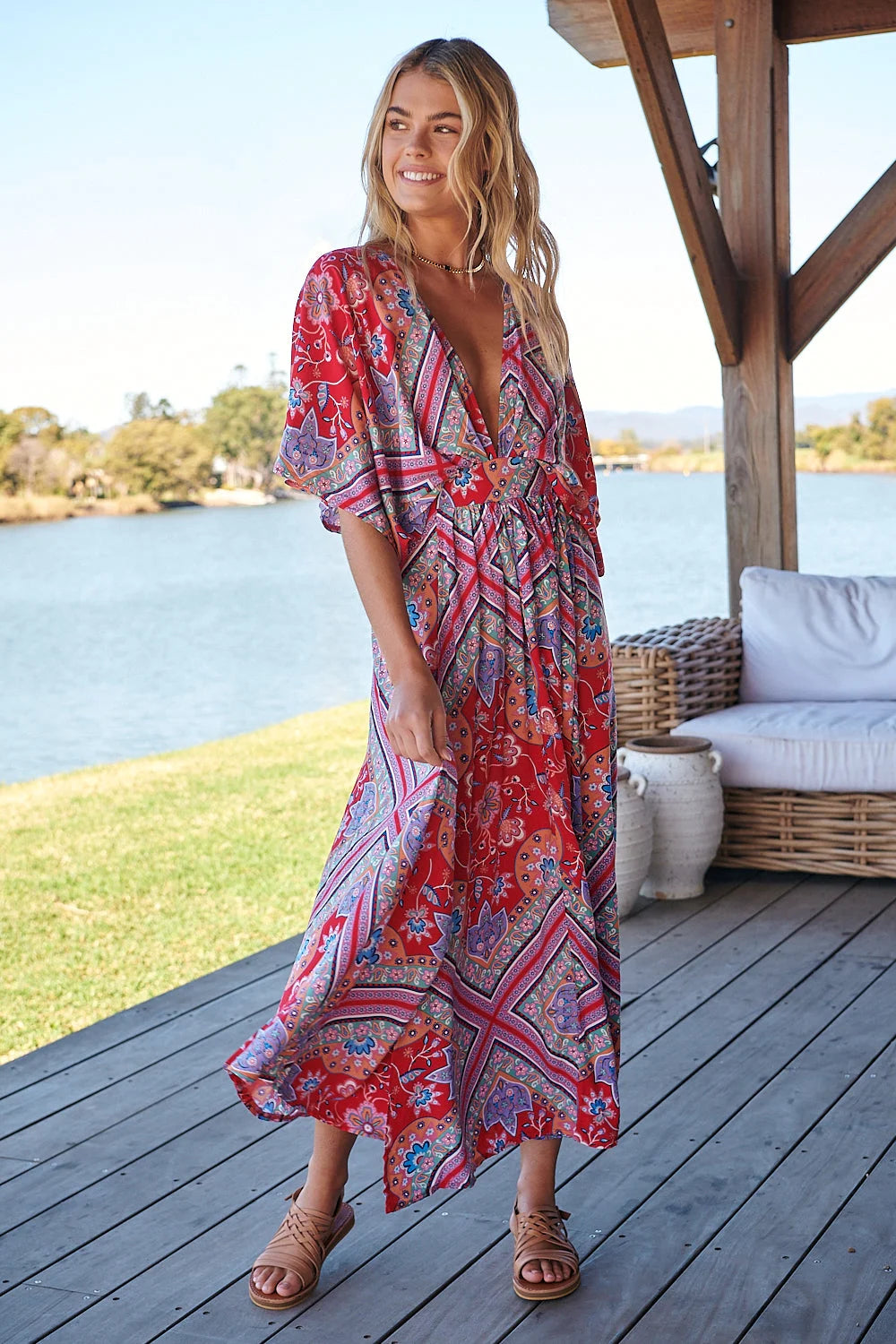 Maxi Dress from Rosalee Collection - Fields Design