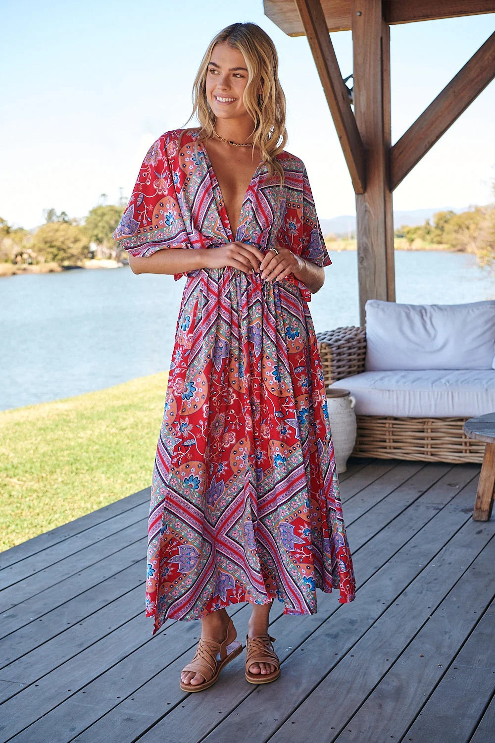 Maxi Dress from Rosalee Collection - Fields Design