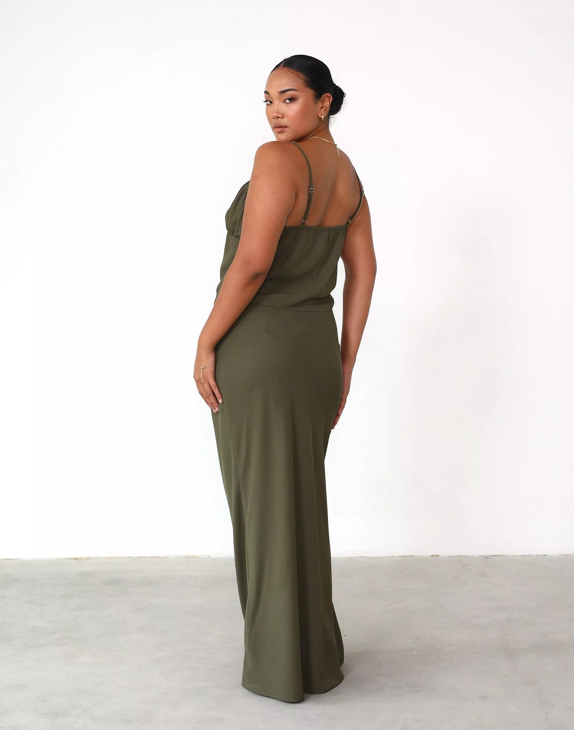 Maxi Skirt - Burnt Olive