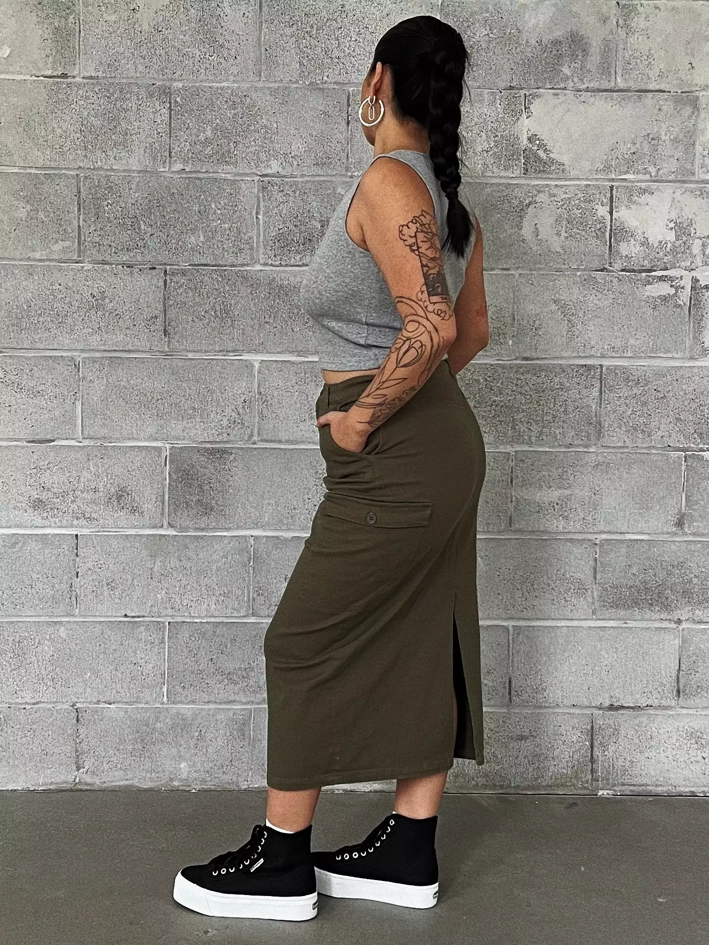 Maxi Skirt - DEX Utility Skirt