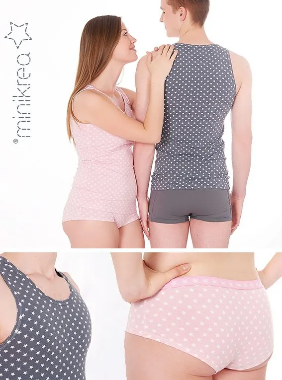 Minikrea Underwear Pattern for Men and Women