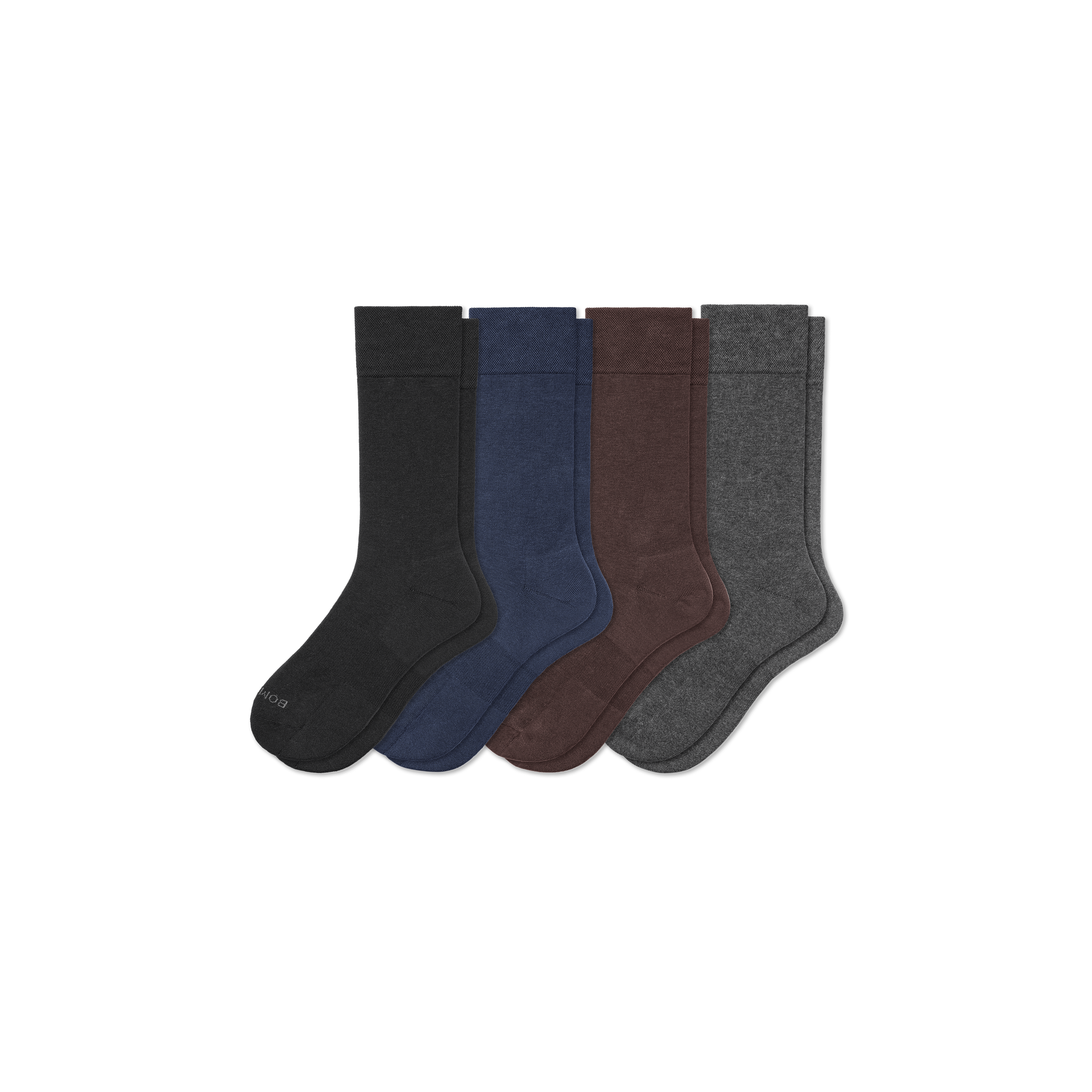 Men's Dress Calf Socks 4-Pack