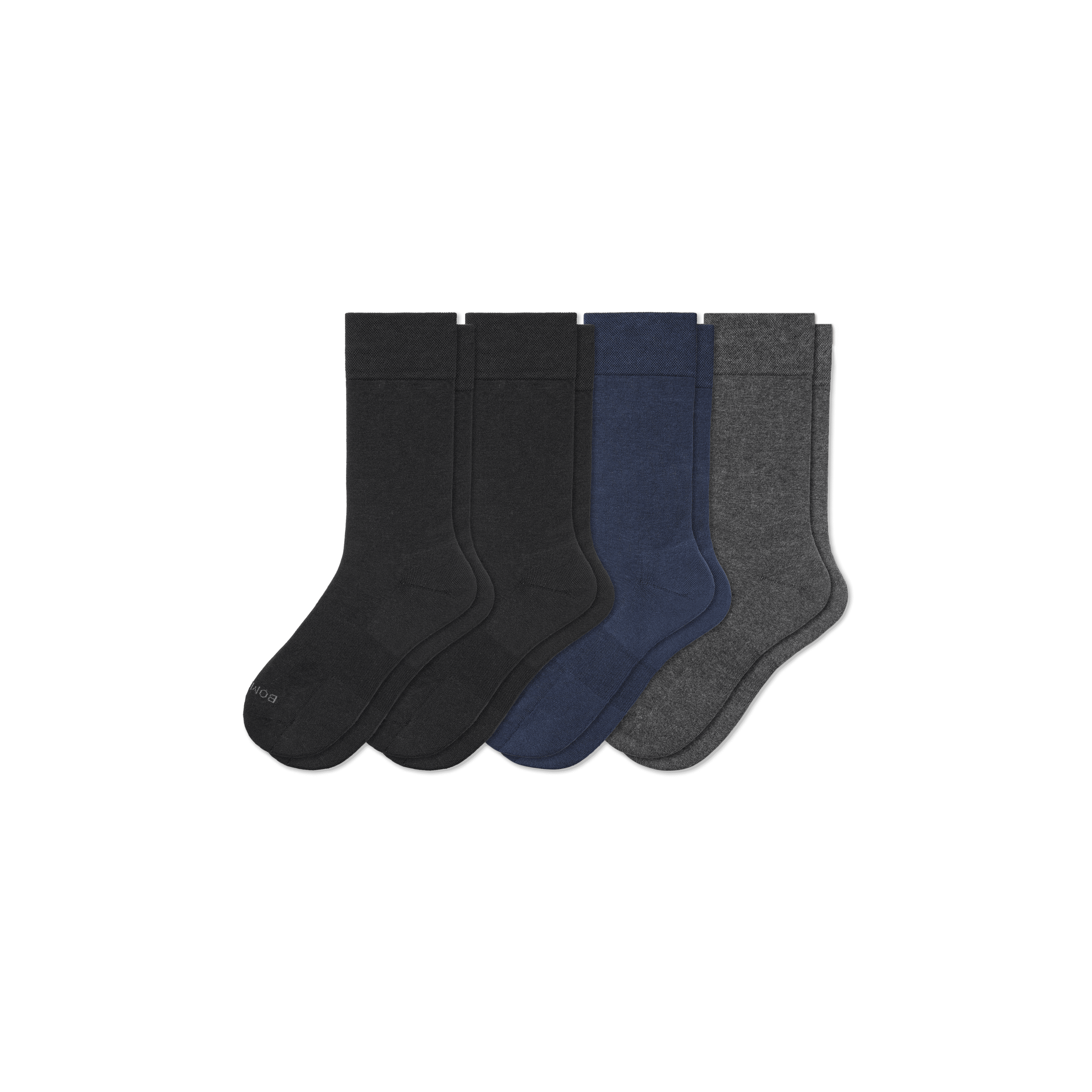 Men's Dress Calf Socks 4-Pack