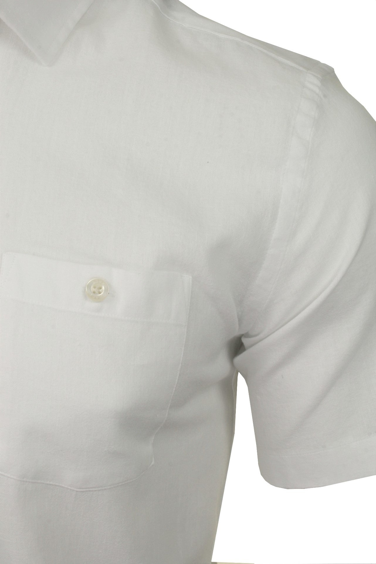 Men's Linen Shirt - Short Sleeve | Xact Clothing