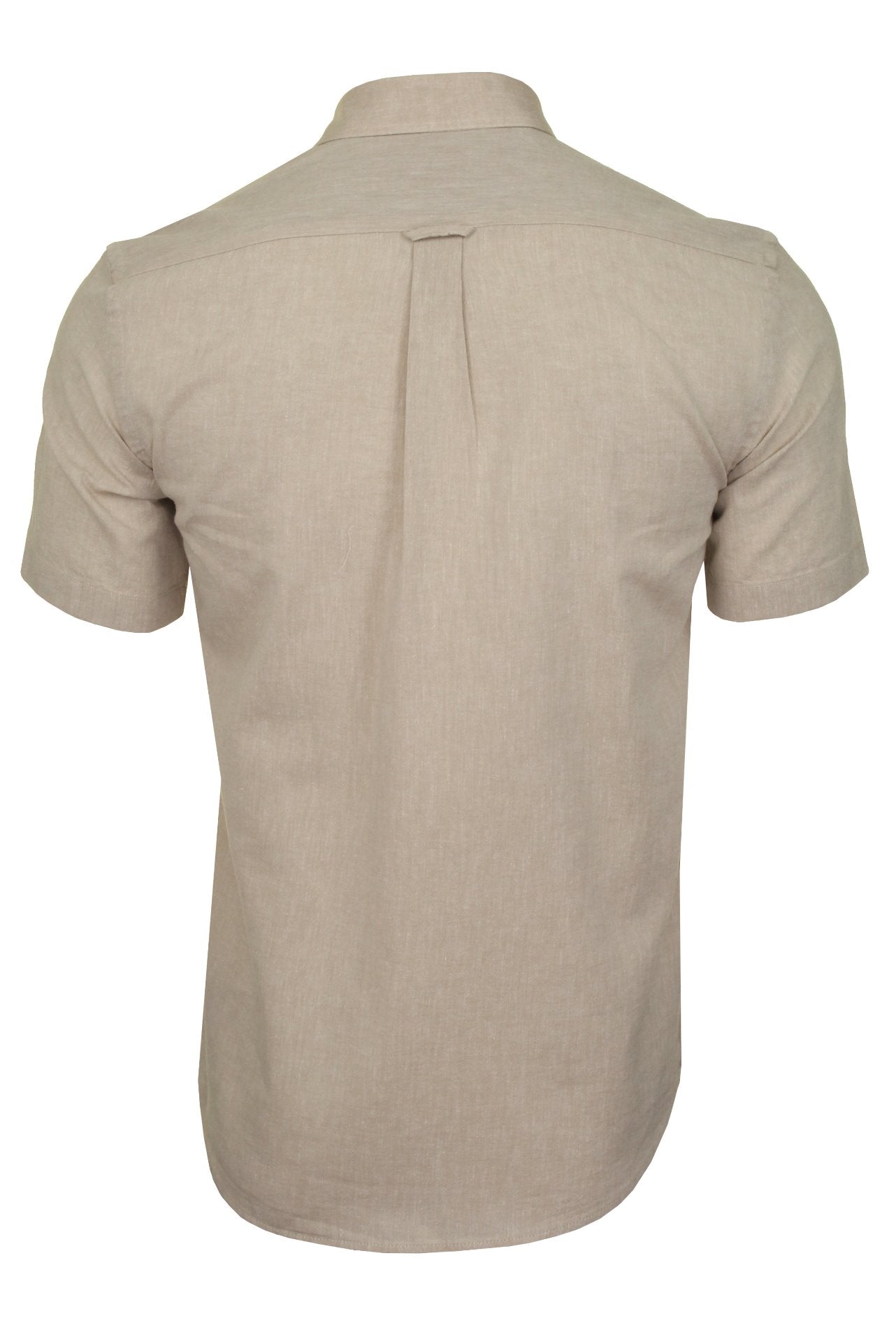 Men's Linen Shirt - Short Sleeve | Xact Clothing