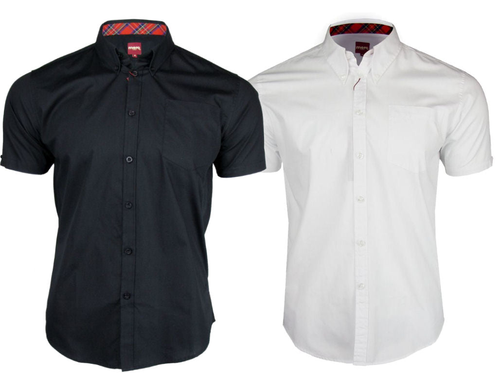 Merc London 'BAXTER' Short Sleeve Shirt