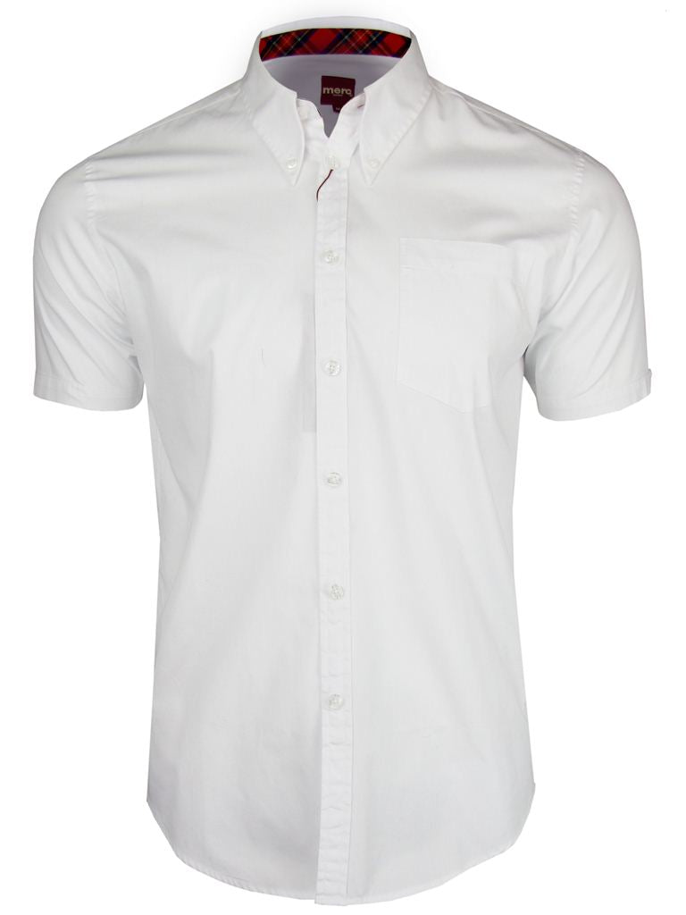 Merc London 'BAXTER' Short Sleeve Shirt