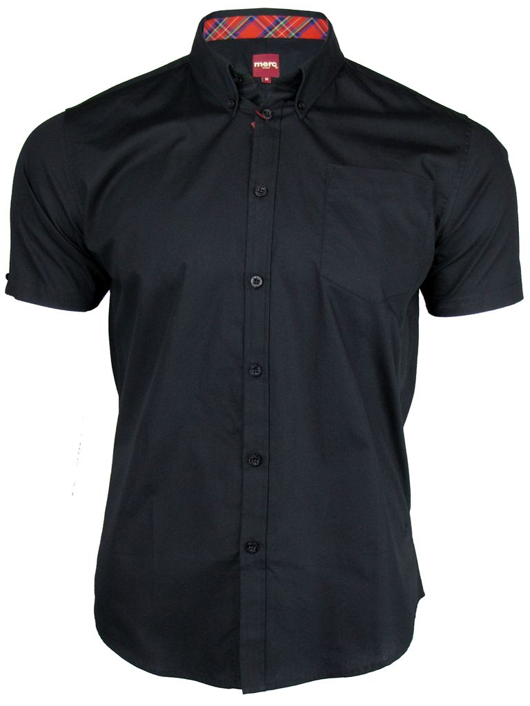 Merc London 'BAXTER' Short Sleeve Shirt