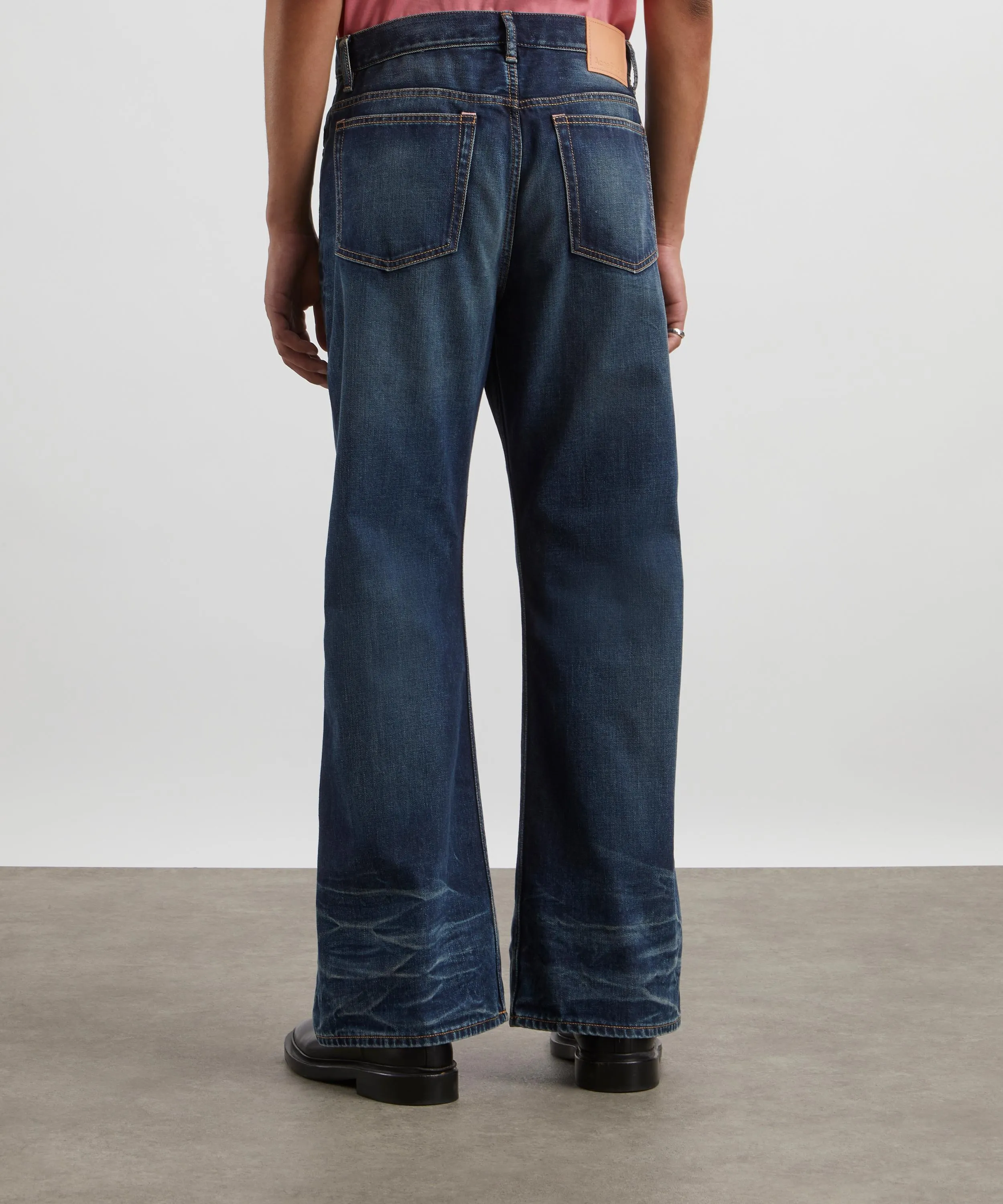 2021M Mid Blue Loose Fit Jeans