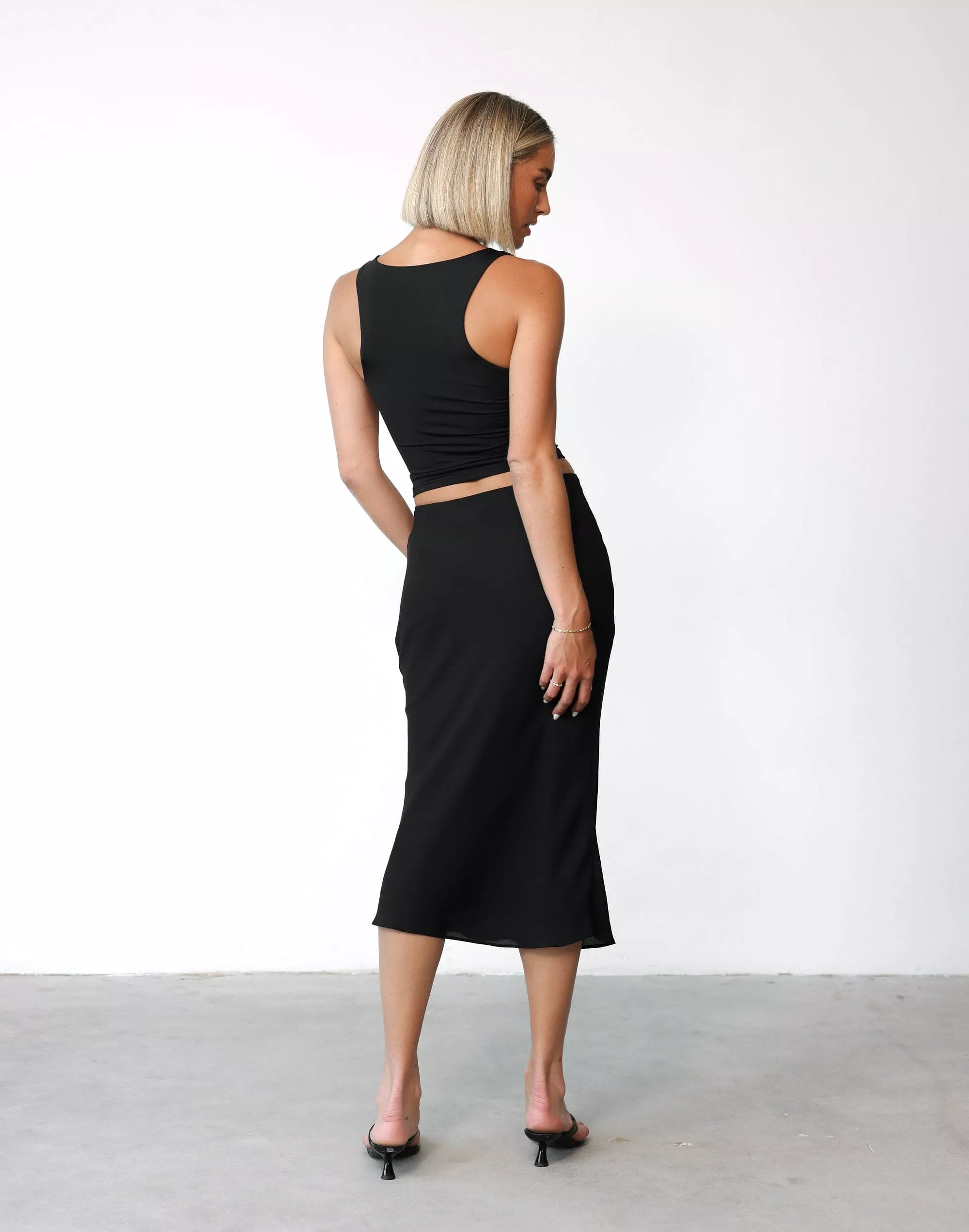 Midi Skirt Black