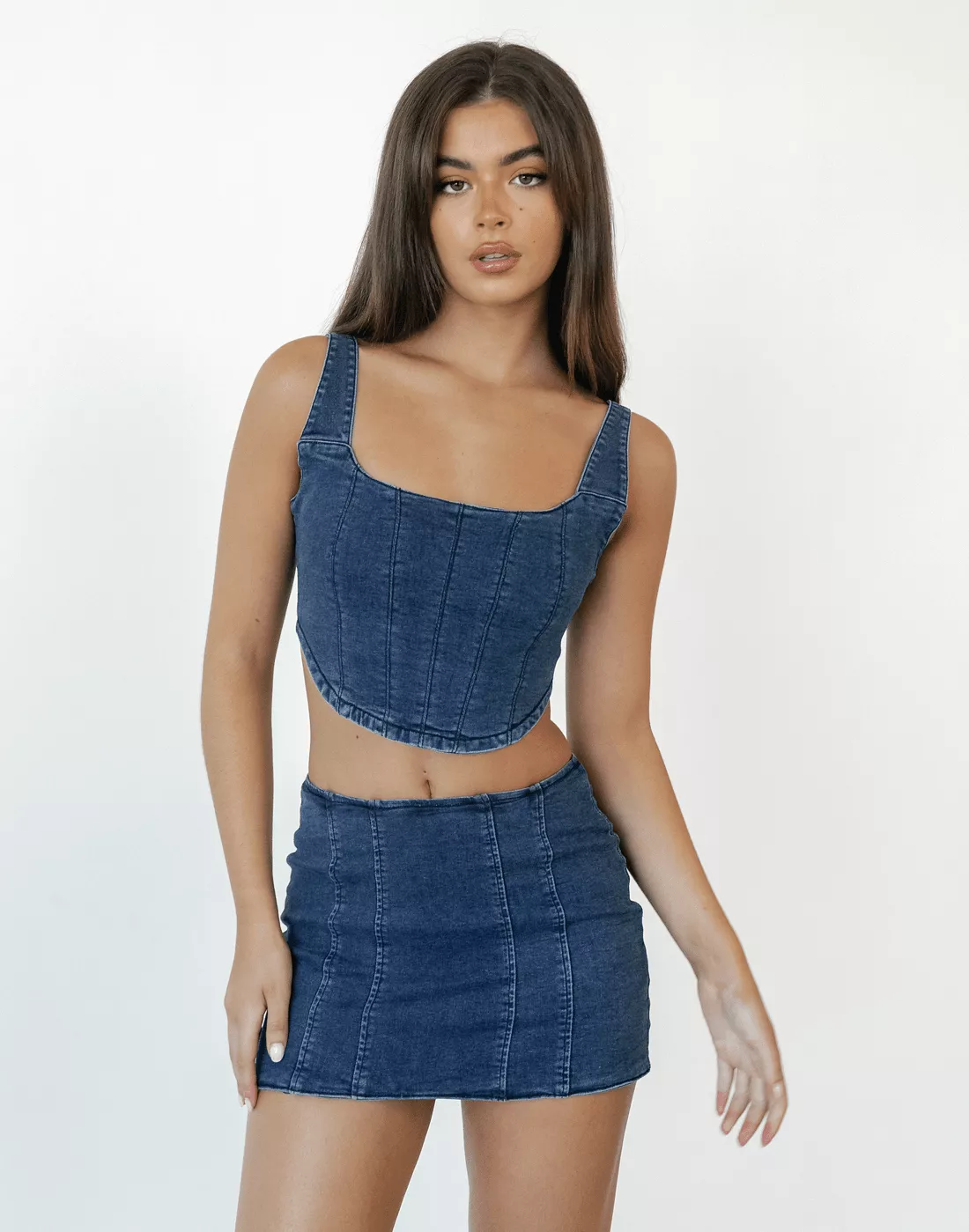 Mini Denim Skirt | Shop the Focus Collection at [Website Name]