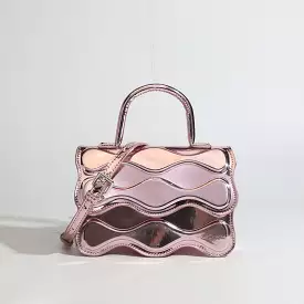 Mini Glossy Crossbody Bags, Short Handle, Women, 2023