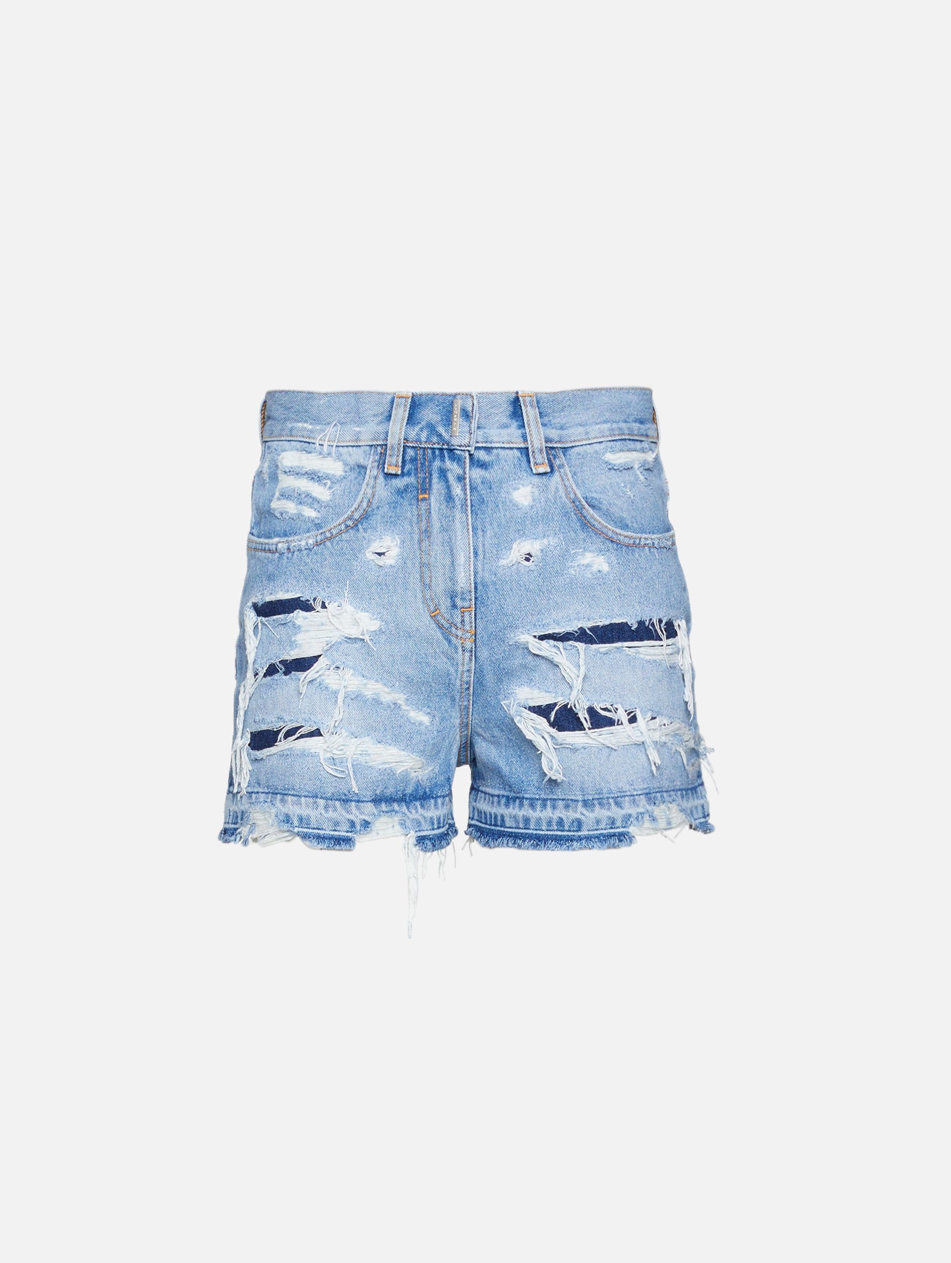 Mini Short in Distressed Style