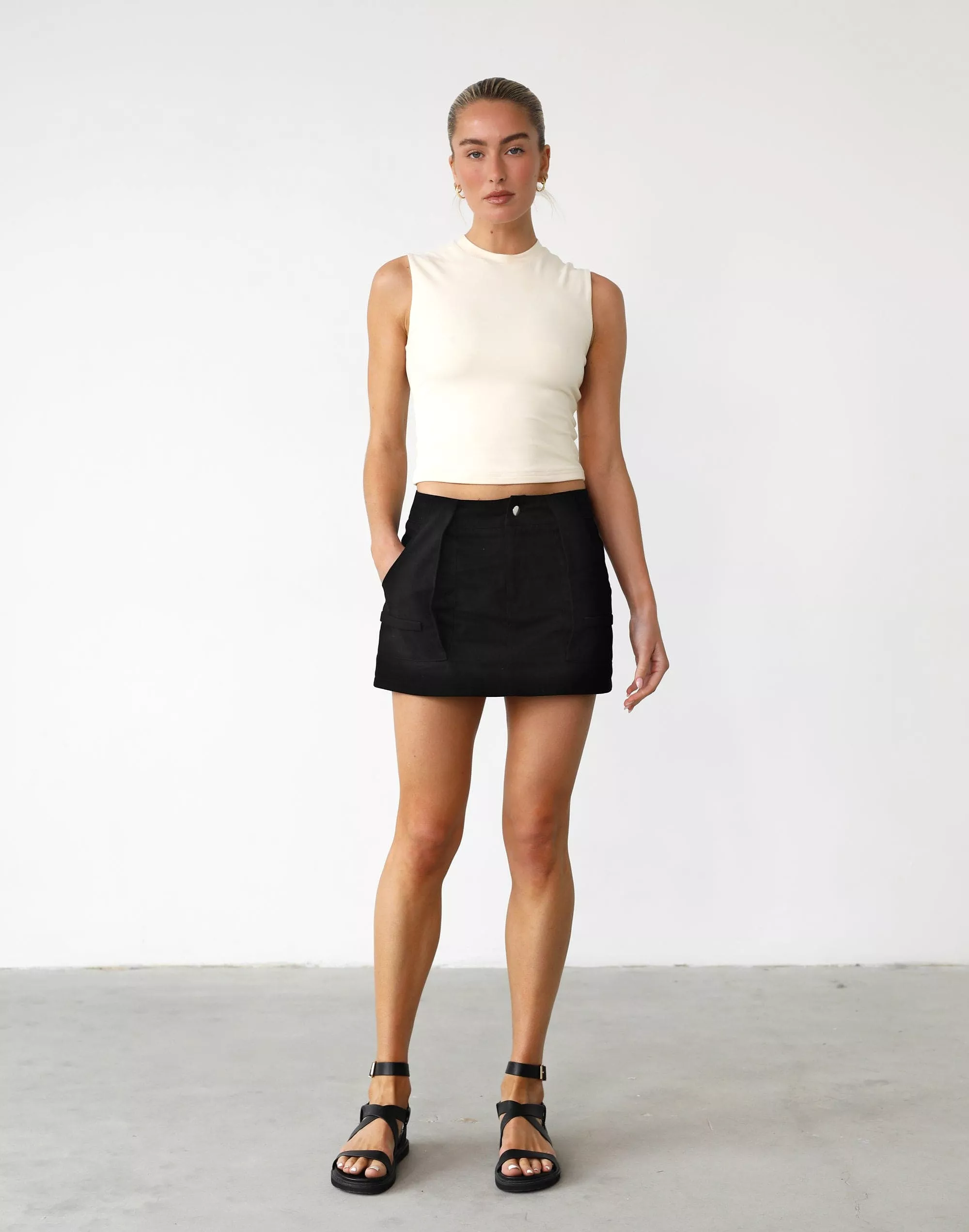 Mini Skirt (Black)