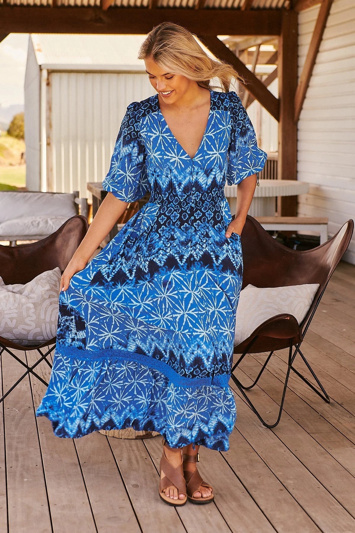 Molli Maxi Dress - Tranquil Tides Collection - Best Price, Shop Now!